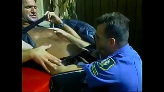 Policeman with harmful mind lack to fuck this tight asshole